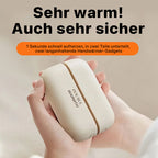 🔥 Mini scaldamani magnetico ✨ | Design diviso con riscaldamento al grafene: riscalda in modo rapido e sicuro!