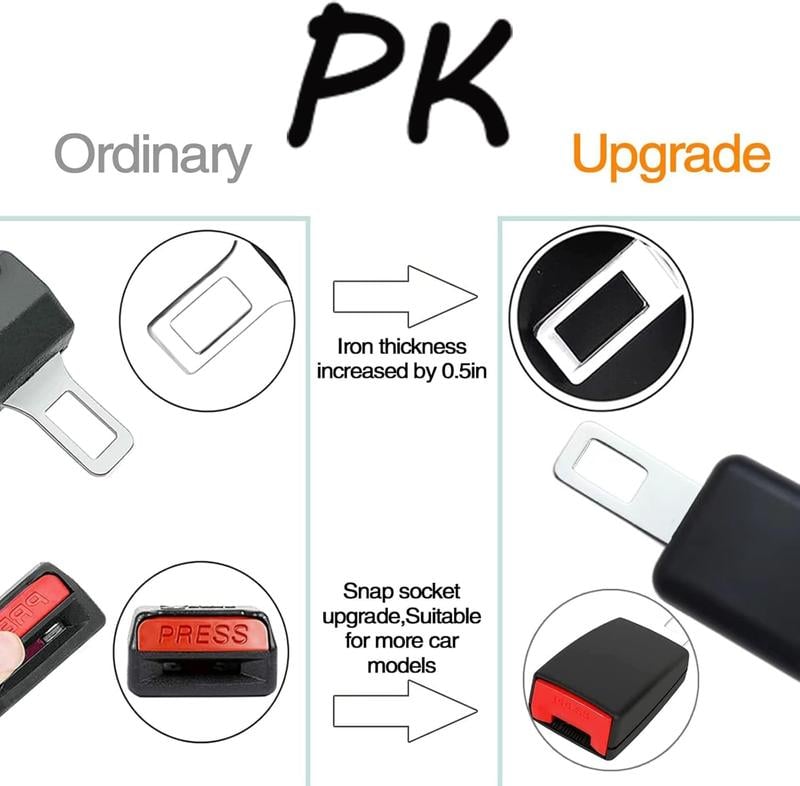 🎁Verlengstuk per autogordelsluiting Gordelclips🚗