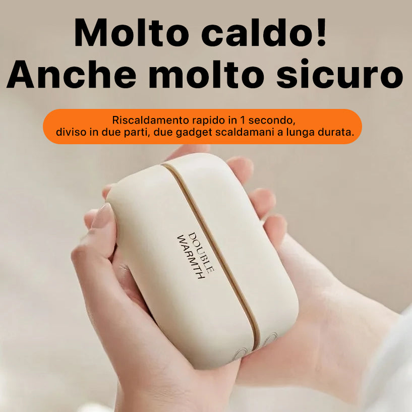 🔥 Mini scaldamani magnetico ✨ | Design separabile con riscaldamento al grafene – caldo in modo rapido e sicuro!