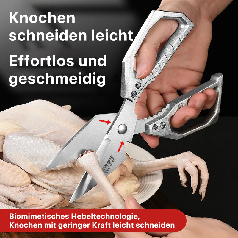 Forbici da cucina MegaSharp 🍖 – Il tuo potente aiutante in cucina!