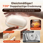 🔥 Mini scaldamani magnetico ✨ | Design diviso con riscaldamento al grafene: riscalda in modo rapido e sicuro!