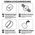 FellWeg™ Bürstenhandschuh