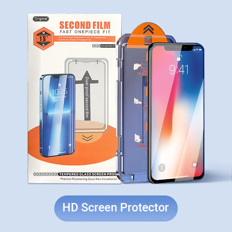 🔥50% UIT🔥Proteggi schermo in vetro Gehard 4K HD/anti-sluipend con installazione automatica di Stofeliminazione per iPhone 
