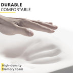 Cuscino di supporto per il collo del poggiatesta del sedile dell'auto