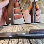 Scherp Vleesmes (con Leren Hoes)