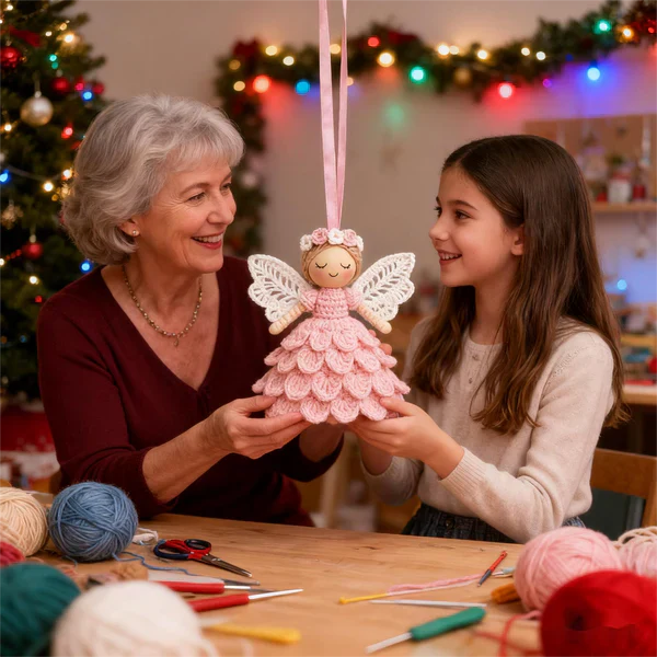 Laatste dag uitverkoop 50% UIT🎁Haak je eigen angel - set completo per artigianato 