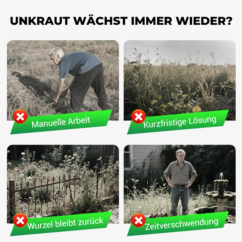 Diserbo professionale, bambù, alberi, senza inquinamento per rendere il cortile più pulito 