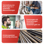 💥Sconto del 50% a tempo limitato🔥Rilevatore di metalli e pareti portatile multifunzionale 