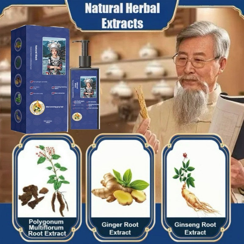 Tintura delicata per capelli con estratti botanici