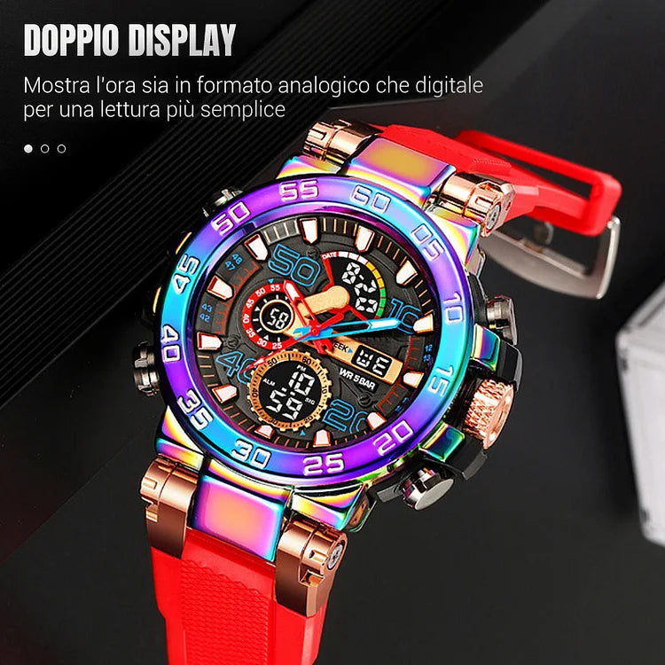 Orologio Digitale Impermeabile Multifunzione con LED