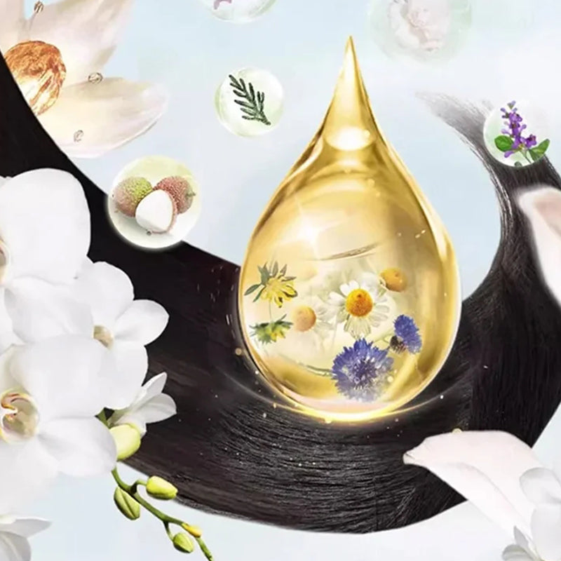 Shampoo a base vegetale per il colore dei capelli 