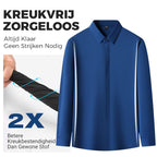 Camicia elasticizzata Kreukvrij da uomo 