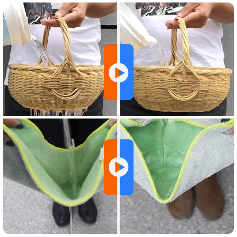 Toppa impermeabile e tessuti in pile afgesloten