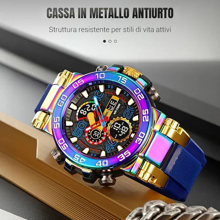 Orologio Digitale Impermeabile Multifunzione con LED