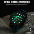 Orologio Digitale Impermeabile Multifunzione con LED