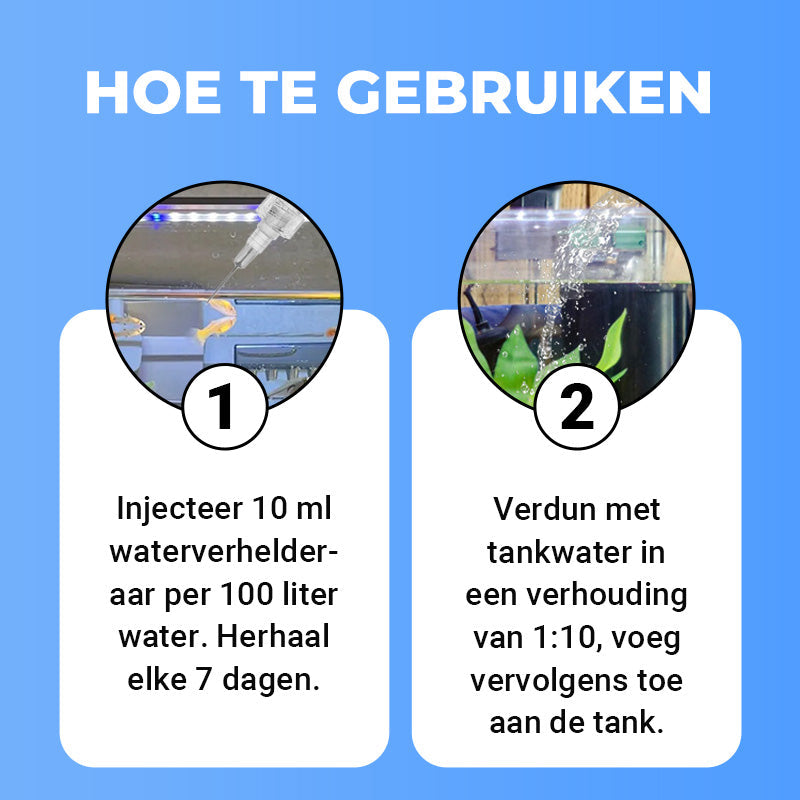 100 ml di acqua per acquario Krachtige 