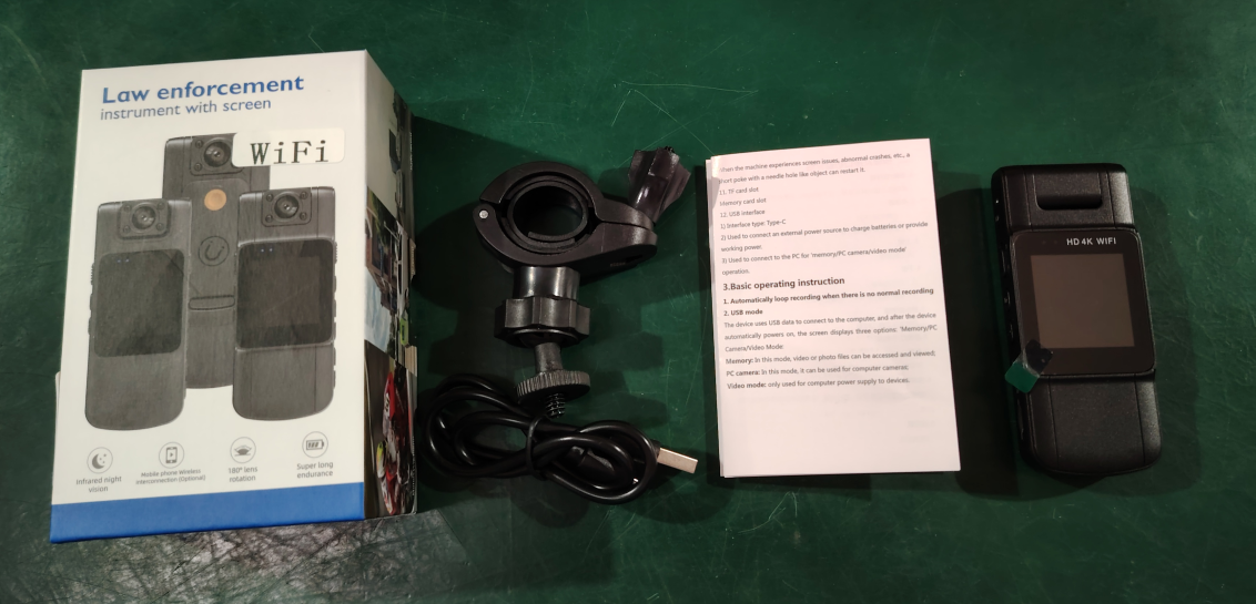 Telecamera HD per bici trascinabile