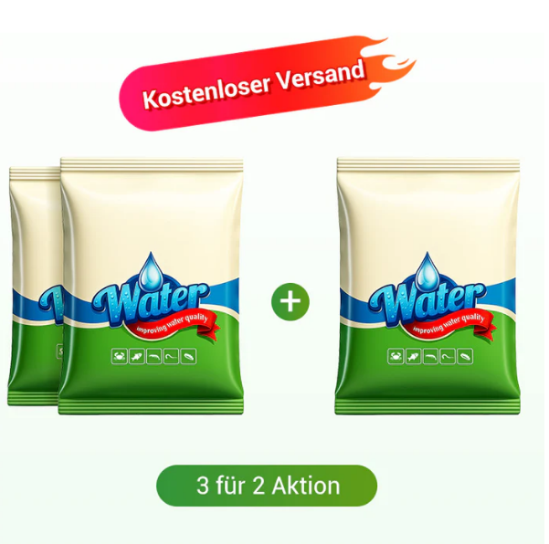 Polvere per il trattamento dell'acqua per stagni