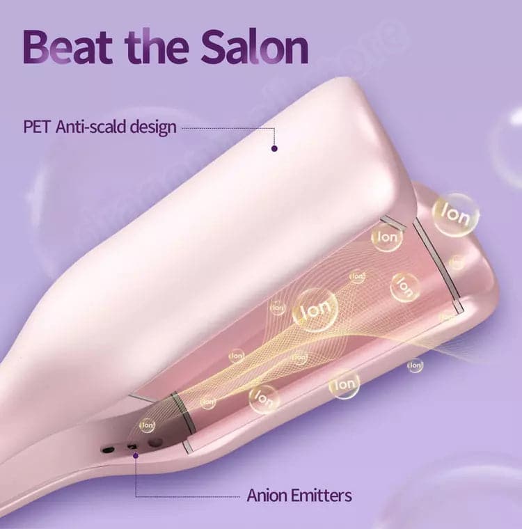 🔥 Krultang riscaldato dal tipo W💖