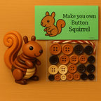 ⏰ Promozione dell'ultimo giorno: 50% DI SCONTO ✨ Decorazioni animali con bottoni da fare soi-même 