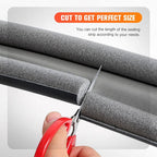 Afdichting onderkant deur - protetto dal vento e dalla voce, dall'onda e dal rumore.