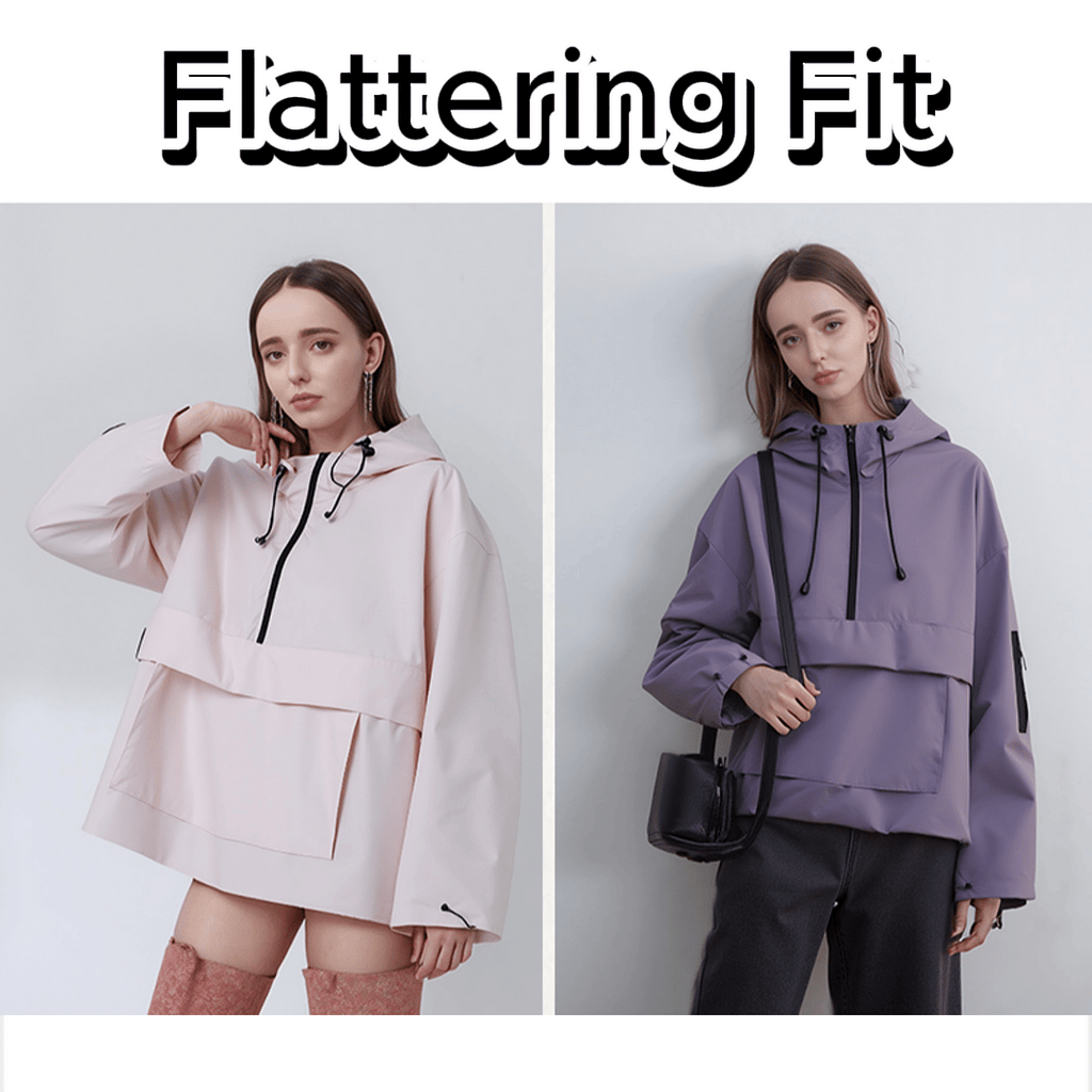 🍂Herfstuitverkoop 49% KORTING🍁🌧️💧Damesjas impermeabili 3 in 1: pioggia, vento e pioggia, tutto coperto