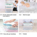 Vacuümvrije tre secondi compressie 3D opbergtas 