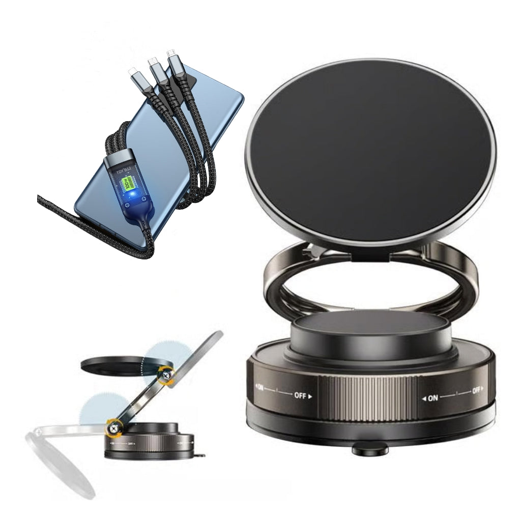 Supporto magnetico per telefono regolabile a 360° con accesso