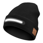 Cappello Beanie Ricaricabile con Bluetooth e Luce