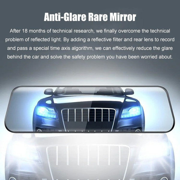 Registratore Rijden per auto con doppio obiettivo HD 