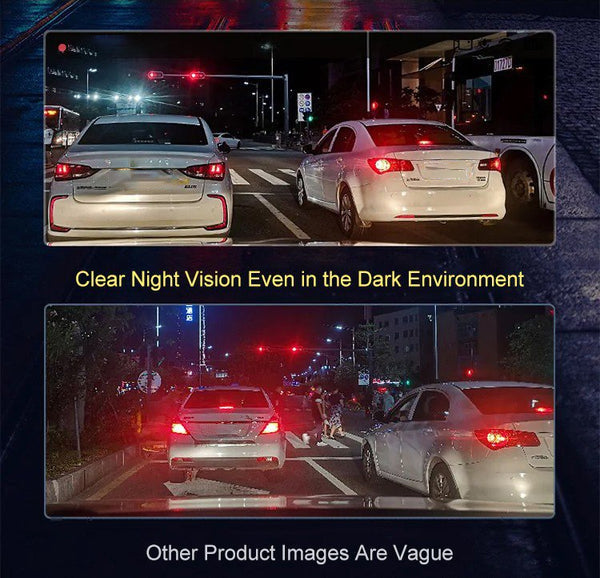 Registratore Rijden per auto con doppio obiettivo HD 