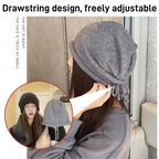 Gebreide Populaire Muts Om Het Kleine Gezicht Te Laten Zien 