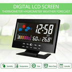 Monitor digitale della temperatura a LED Weersverwachting Sveglia con pannello LED 