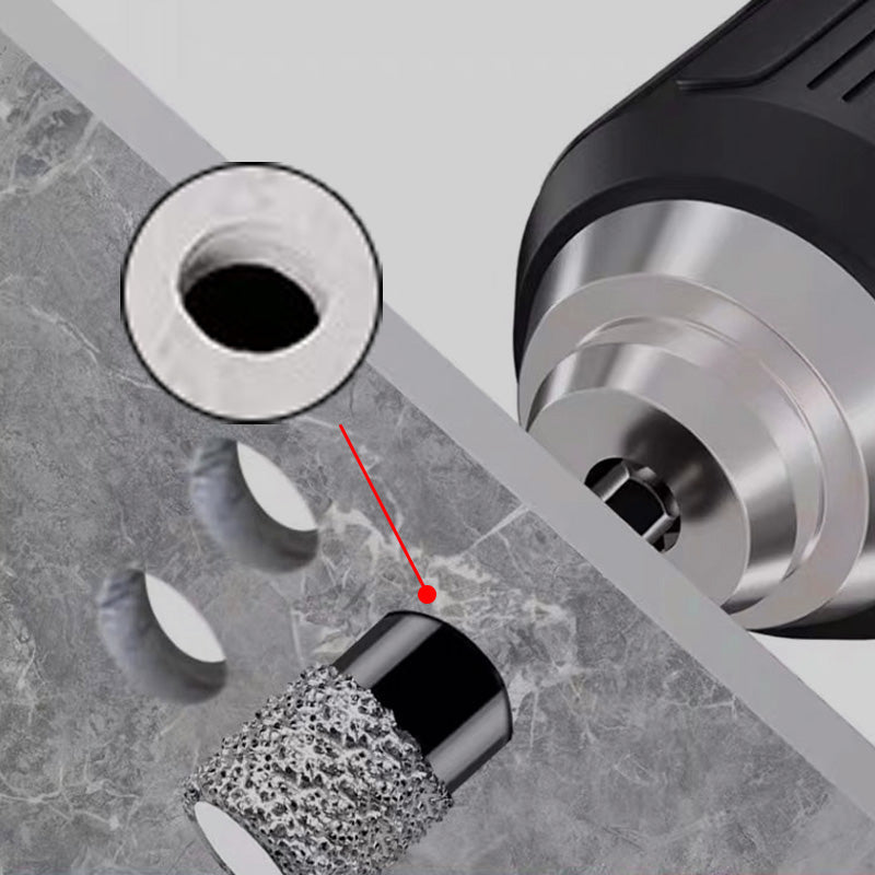 🌸Saldi autunnali🌸SCONTO del 45% a tempo limitato💕Punta da trapano con gambo esagonale per marmo/piastrelle/pietra🛠️