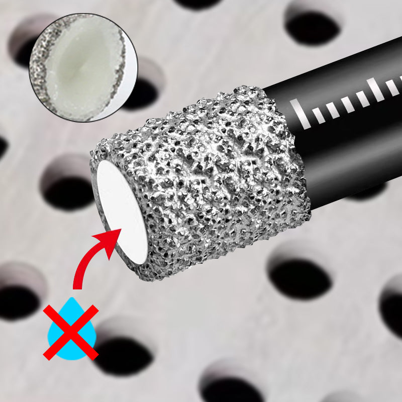 🌸Saldi autunnali🌸SCONTO del 45% a tempo limitato💕Punta da trapano con gambo esagonale per marmo/piastrelle/pietra🛠️