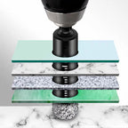 🌸Saldi autunnali🌸SCONTO del 45% a tempo limitato💕Punta da trapano con gambo esagonale per marmo/piastrelle/pietra🛠️