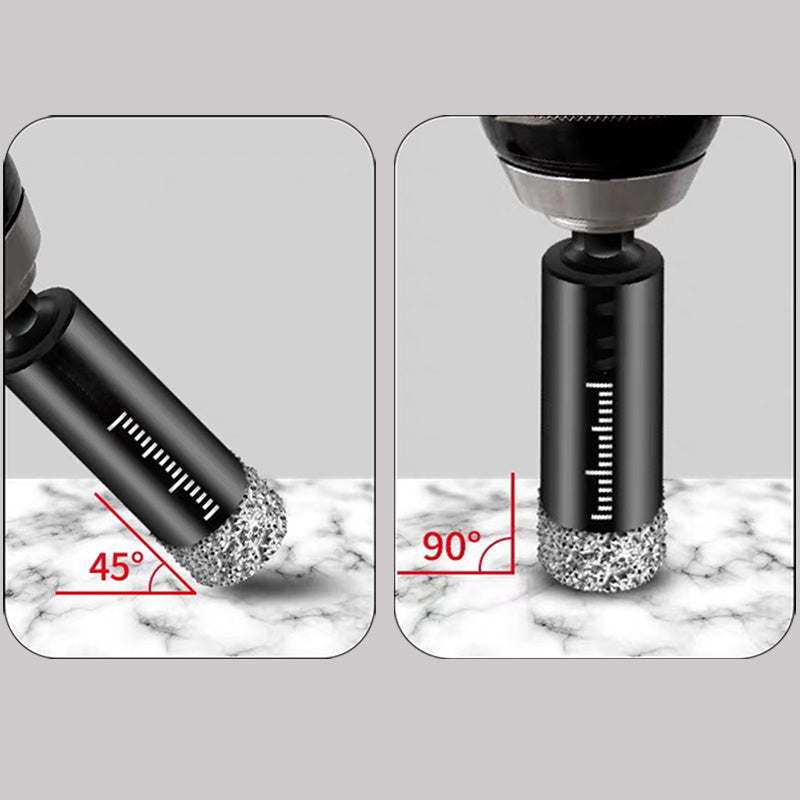 🌸Saldi autunnali🌸SCONTO del 45% a tempo limitato💕Punta da trapano con gambo esagonale per marmo/piastrelle/pietra🛠️