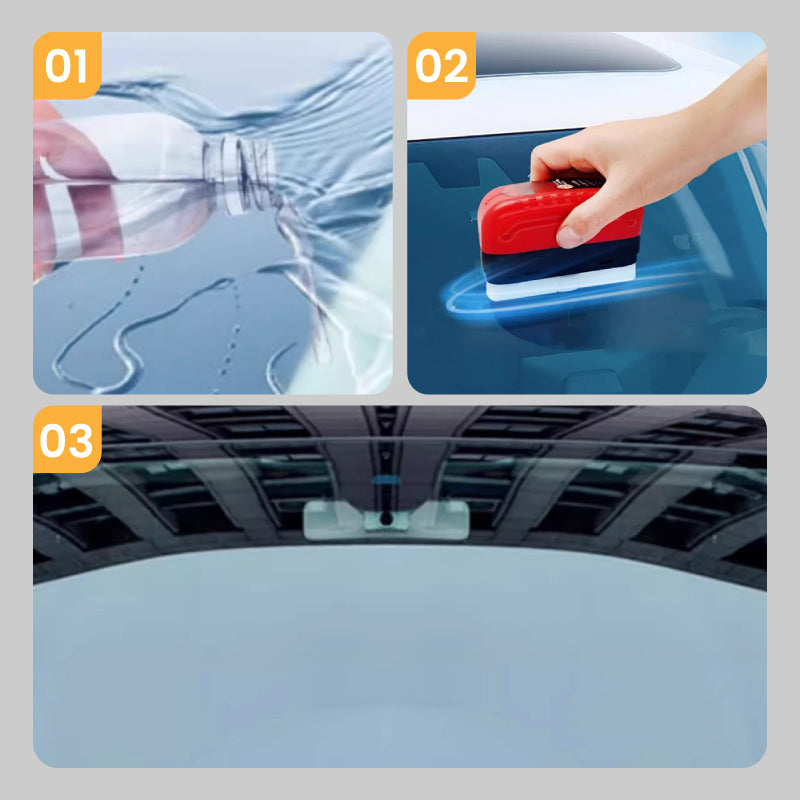 Efficiente Autoruiten Vetverwijderaar