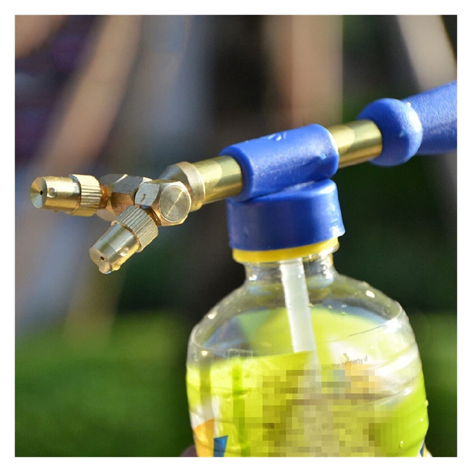 Saldi del Black Friday 🔥Pistola a spruzzo universale a pressione d'aria con asta in rame a doppia testa, per innaffiare i fiori, disinfettare, ecc. 