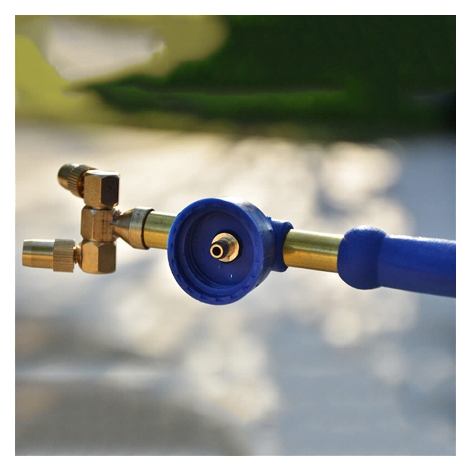 Saldi del Black Friday 🔥Pistola a spruzzo universale a pressione d'aria con asta in rame a doppia testa, per innaffiare i fiori, disinfettare, ecc. 