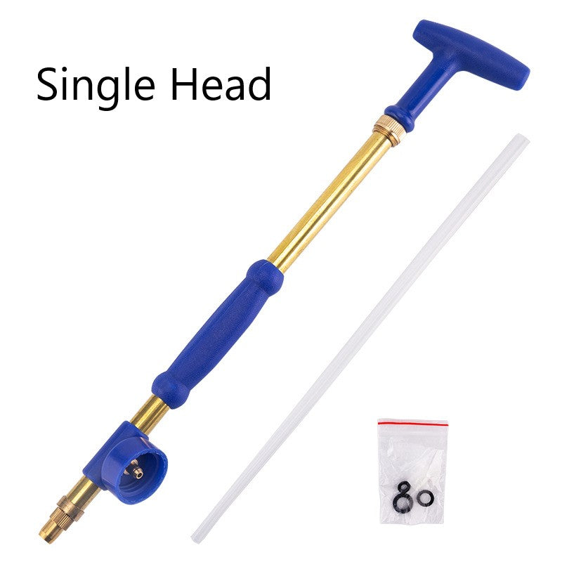 Saldi del Black Friday 🔥Pistola a spruzzo universale a pressione d'aria con asta in rame a doppia testa, per innaffiare i fiori, disinfettare, ecc. 