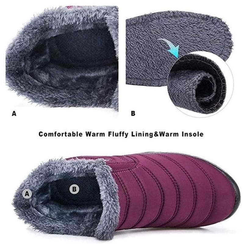 Neve da donna calda e confortevole