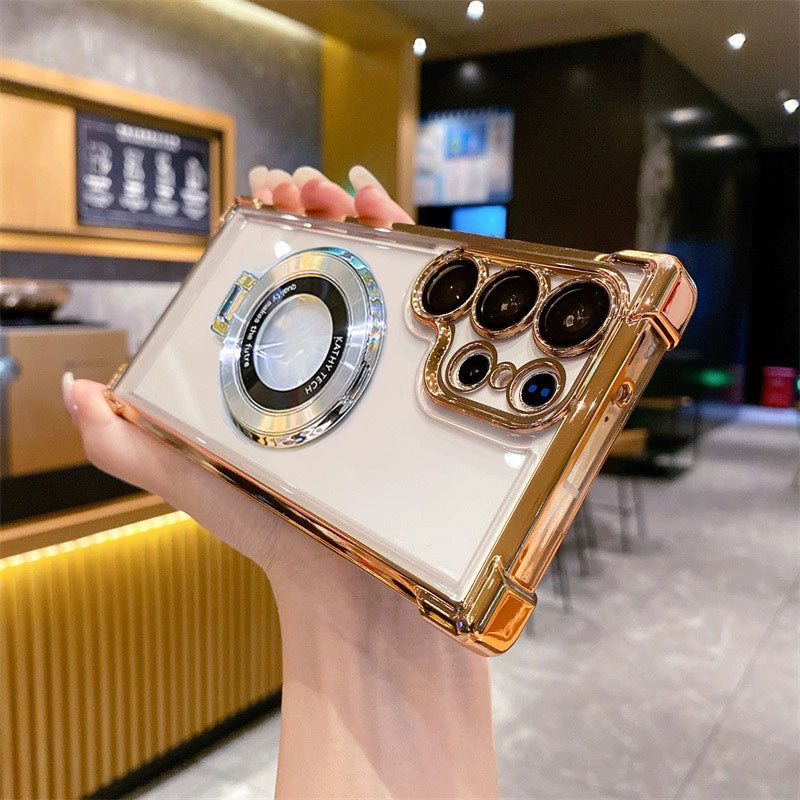 Telefono anti-caduta con anello rimovibile per Samsung 