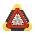 🚗Fantastica offerta speciale - Sconto del 50%🆘Luce di segnalazione di emergenza solare triangolare 3 in 1 per la strada✨ 