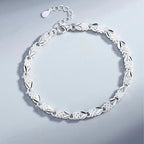 ✨Elegante bracciale schiava scintillante🍀