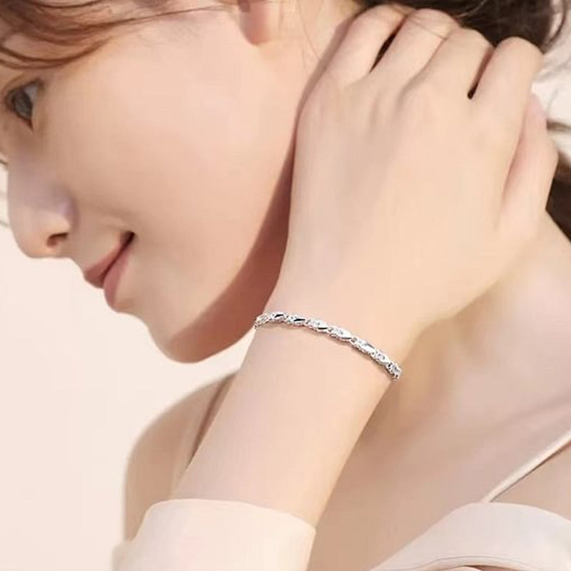 ✨Elegante bracciale schiava scintillante🍀