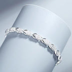 ✨Elegante bracciale schiava scintillante🍀