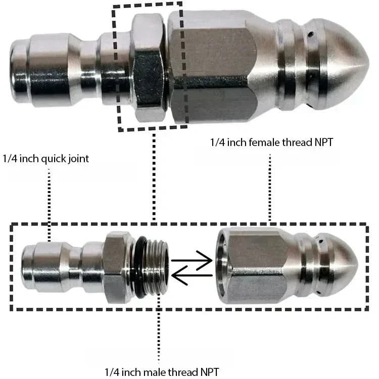 💝50% KORTING💝Krachtige pijpreinigings- e ontstoppingsproeier💥