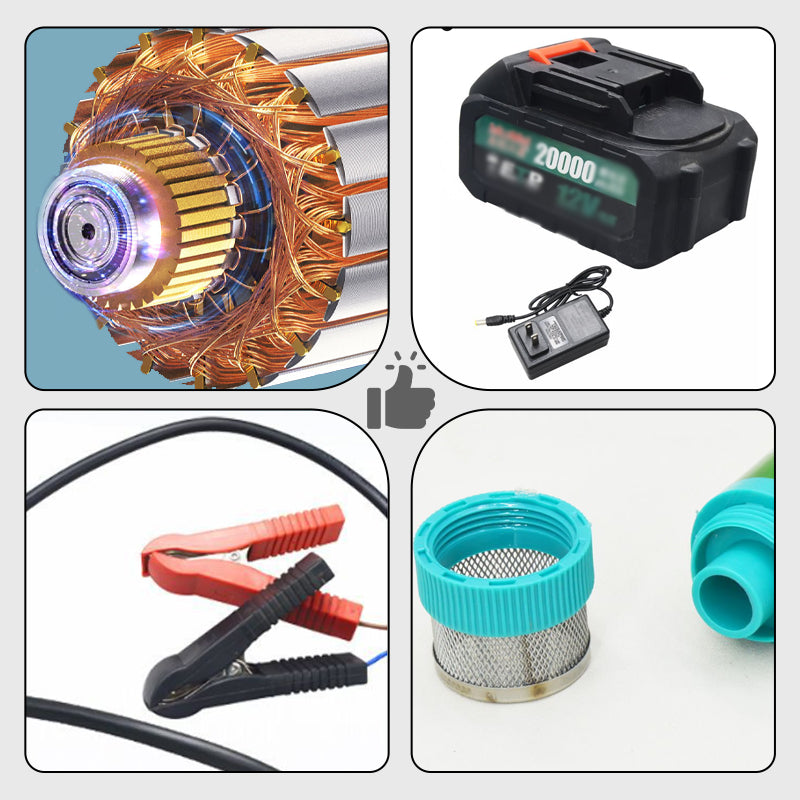 Pompa di aspirazione elettrica al litio