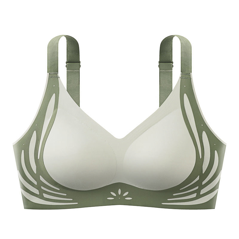 ✨UITVERKOOP 49% KORTING✨Kleurgeblokkeerde Rivet-Afdrukken Reggiseno push-up